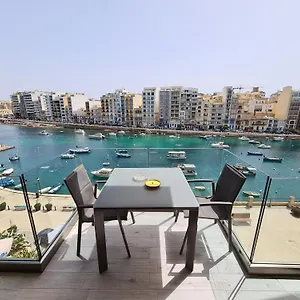 Supreme Seafront With Balcony In St.julian's Appartamento San Giuliano